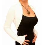 Ivory Long Sleeved Shrug