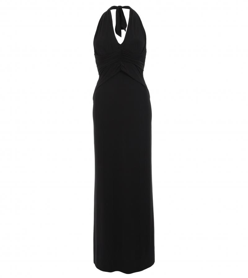 Black Full Length Evening Dress